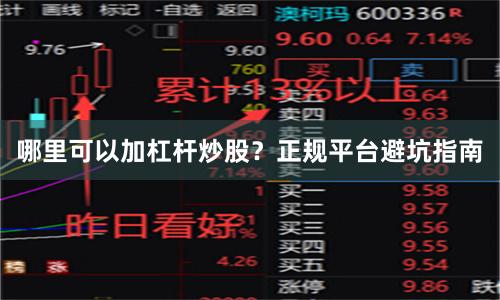哪里可以加杠杆炒股？正规平台避坑指南